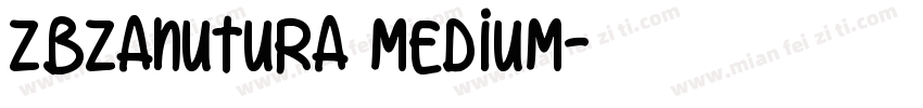 ZBZanutura Medium字体转换